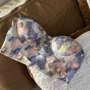 Superdown crop top size small